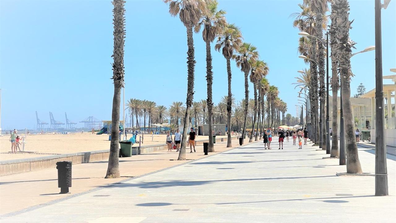 Beach Valencia Luxury - B40-21 - Apartament On Beach المظهر الخارجي الصورة